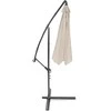 Lauko skėtis Malabo 300 cm, Pilkas / Ecru