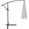Lauko skėtis Malabo 300 cm, Pilkas / Light Pilkas