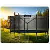 Lauko Trampolinas 435cm su apsauginiu tinklu ir kopėčiomis, didelis trampolinas sodui, apvalus trampolinas su apsauginiu tinklu, trampolinas kieme