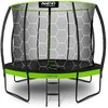 Lauko trampolinas su vidiniu apsauginiu tinklu, 312 cm apvalus trampolinas, trampolinas kieme, sodo trampolinas