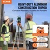 Lazerio lygio trikojo stovas su reguliuojamu aukščiu, aliuminio trikojis lazeriniams nivelyrams, konstrukcinis trikojis, lazerio lygio stovas, matavimo trikojis