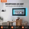 LED Apšviesta Baro Lentyna Gėrimams, RF ir Programėlės Valdymas, 1210 mm, RGB Šviečianti Lentyna Gėrimų Buteliams, Spalvota LED