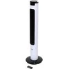 Toya LED bokštinis ventiliatorius 95.5cm su pulteliu, tylus, grindinis, elektrinis