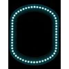 LED didinamoji lempa, su reguliuojamu ryškumu, manikiūro ir kosmetikos procedūroms, stalinė lempa su 60 LED