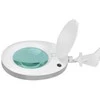 Activeshop Kosmetologinė lempa LED su lupa ir stovu ELEGANTE 60LED 5D 6W Baltas