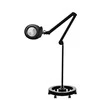 LED didinamoji lempa su stovu, 60 SMD LED, juoda, manikiūrui, kosmetinėms procedūroms, detaliems darbams, apžiūros lempa