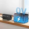 LiFePO4 akumuliatorių įkroviklis 12V 10A išmanusis įkroviklis kemperiams valtims saulės sistemoms, su Anderson jungtimi ir LED indikatoriumi, 14.6V DC greitas įkrovimas