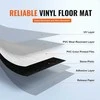 Lipnios vinilinės grindų plytelės, šviesiai pilko medžio rašto nulupamos ir klijuojamos grindys virtuvei, miegamajam, voniai, pasidaryk pats vinilo plytelės, lengvai montuojama danga