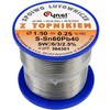 Lydmetalio viela Sn60Pb40, 1,5 mm skersmens, 250 g svorio, su F-SW26 srautu, elektronikos pramonei, švino litavimo viela