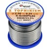Lydmetalio viela Sn60Pb40, 2,5 mm skersmens, su srautu, elektronikai, švino litavimo viela