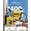 Magnetinis gręžimo staklės 1400W metalo gręžimui, su 11 žiedinių pjoviklių, tikslia gylio kontrole, 40 mm gręžimo talpa, mag gręžtuvas 1400W, magnetinis šerdies gręžimo įrenginys