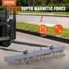 Magnetinis šlaviklis, didelio našumo metalo surinkimo įrankis, šakinio krautuvo priedas pramoniniam naudojimui, vinių ir varžtų šlaviklis