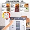 Maisto dehidratavimo aparatas su 10 padėklų, nerūdijančio plieno elektrinis maisto džiovintuvas, vaisių ir daržovių dehidratatorius, mėsos konservavimo aparatas