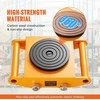Mašinų pervežimo platforma 6000 kg, pramoninis vežimėlis, ratukai, riedučiai sandėliui, 360°