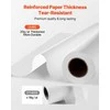 Medicininis apžiūros stalų popierius apsaugai nuo nuotėkio, itin platus lygus barjerinis rulonas, vienkartinis 12 vnt. rinkinys, 457 mm plotis, 68.58 m ilgis, higieninis paklotas