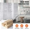 Medinė kambario pertvara, 8 panelių sulankstoma privatumo sienelė, 170 cm aukščio vidinė medinė pertvara, nešiojamas dekoratyvinis ekranas namams, biurui, restoranui, miegamajam, interjero detalė