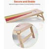 Medinis Cornhole Rinkinys, Nešiojamas Corn Hole Žaidimas, Lauko Kiemos Žaidimas, Šeimos Pramogos, Pupelių Maišelių Mėtymo Žaidimas