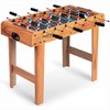 Medinis stalo futbolas, stalo žaidimas suaugusiems ir vaikams, nešiojamas futbolo stalas, mini stalo futbolas namams, 70x37cm stalo futbolas