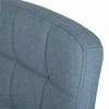 Sofotel Mėlyna audinio biuro kėdė, ergonomiškas dizainas, reguliuojamas aukštis, patogus sėdėjimas biurui ir konferencijų salėms