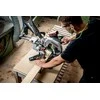 Metabo Belaidis kampinis pjūklas su 254 mm ašmenimis, skirtas medienos apdirbimui, nešiojamas pjūklas, kampinis pjūklas, skersinis pjūklas