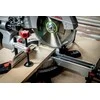 Metabo Belaidis kampinis pjūklas su 254 mm ašmenimis, skirtas medienos apdirbimui, nešiojamas pjūklas, kampinis pjūklas, skersinis pjūklas