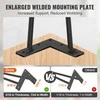 Metalinės baldų kojos 406 mm, "pasidaryk pats", 227 kg, stalo kojos, tvirtos, plaukų segtuko formos, DIY projektams, metalinės kojelės