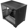 Mid-Tower ATX kompiuterio korpusas, žaidimų kompiuterio dėžė, grūdinto stiklo šoninis skydelis, 410 mm GPU palaikymas, ATX/Micro-ATX/Mini-ITX korpusas, kompiuterio dėžė
