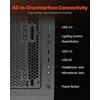 Mid-Tower PC žaidimų dėklas su ARGB ventiliatoriais, grūdinto stiklo šoniniu skydeliu, dulkių filtru, ATX, M-ATX, ITX motininėms plokštėms, didelio oro srauto dėklas