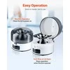 Mini centrifugos aparatas laboratoriniams eksperimentams, elektrinė tylaus veikimo kompaktiška centrifuga, „du viename“ rotorius, fiksuotas 7000 rpm greitis, nešiojama laboratorinė įranga