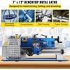 Mini metalo tekinimo staklės 300 mm, kintamo greičio metalo apdirbimo tekinimo staklės, stalinės tekinimo staklės, metalo tekinimo staklės