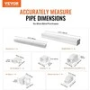 Vevor Mini split oro kondicionieriaus vamzdžio dangtis PVC baltas