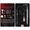 Mini sukamasis įrankis, su 180 dalių priedų rinkiniu, 280W, 35000 RPM, rankdarbiams, hobiams ir „pasidaryk pats“ projektams