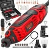 Mini sukamasis įrankis, su 180 dalių priedų rinkiniu, 280W, 35000 RPM, rankdarbiams, hobiams ir „pasidaryk pats“ projektams