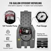 Mobilus dyzelio bakas 440L, 12V siurblys, dyzelino transportavimo talpa, dyzelio talpykla