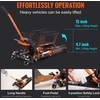 Motociklo hidraulinis keltuvas ATV, motokroso stovas, 0.7 t, juodas moto keltuvas, keturračiams