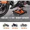 Motociklo žirklinis keltuvas, ATV domkratas, 500 kg, platforma, keturračiams, remontui
