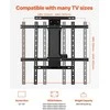 Motorizuotas TV sieninis laikiklis, elektrinis židinio TV sieninis laikiklis, 32-65 colių TV laikiklis, juodas elektrinis pakeliamas TV laikiklis, nuotolinio valdymo TV laikiklis