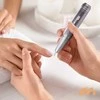Nagų freza, Manikiūro Pedikiūro rinkinys, 24W Profesionalus elektrinis nagų dildė, su 6 antgaliais, namų ir salono naudojimui, reguliuojamas greitis, LED ekranas