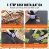 Neaustinis geotekstilės audinys po žvyru ir važiuojamąja dalimi, tvirtas barjeras nuo piktžolių, 1.8x15.2m grunto dangos audinys, drenažo audinys prancūziškam drenažui, sodo plėvelė