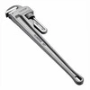Nen 60.96 cm aliuminio vamzdžių raktas, reguliuojamas santechninis raktas, lengvas ergonomiškas įrankis, reguliuojamas vamzdžių raktas, aliuminis vamzdžių raktas, tvirtas vamzdžių raktas, santechnikos įrankiai