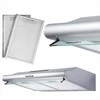 Nerūdijančio plieno virtuvės gartraukis, montuojamas po spintele, Inox apdaila, 50 cm virtuvės ištraukimo ventiliatorius, moderni virtuvės ventiliacija