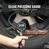 Nešiojamas 12V oro kompresorius automobiliui, 150 PSI padangų pripūtėjas, skaitmeninis siurblys, auto padangų pūtiklis.