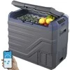 Nešiojamas Automobilio Šaldytuvas-Šaldiklis 45 L, Kompresorinis, 12/24V-220V, Kelionėms, Namams, Kempingui