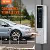 Nešiojamas EV įkroviklis Type 2, 32A, 22kW įkrovimo laidas, elektromobilio įkroviklis, nešiojamas EV įkroviklis