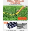 Nešiojami futbolo vartai 3.66 x 1.83 m, bemazgis tinklas, treniruotėms, vaikams, futbolo tinklas kieme