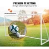 Nešiojami futbolo vartai, 3.66x1.83 m futbolo tinklas suaugusiems ir vaikams, dideli treniruočių futbolo vartai, jaunimo treniruočių futbolo vartų komplektas