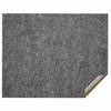 Neslystantis kilimo pagrindas, poliesterio veltinis ir lateksas, pilkas paminkštinimas, saugus visoms grindims, 2440 x 3060 mm kilimo patiesalas, grindų apsauga