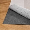 Neslystantis kilimo paklotas, kilimų zonos padas su veltinio pagalvėle ir guminiu griebtuvu, 2.44 x 3.05 m, kietmedžio grindų apsaugai, išlaiko kilimus vietoje, kilimėlio paminkštinimas, grindų apsauga