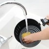 Oro gruzdintuvė 3.5L, 1400W, be aliejaus, reguliuojama temperatūra, kompaktiška, juoda, karšto oro gruzdintuvė, gruzdinimo puodas, oro keptuvė
