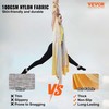 Oro jogos hamakas, fitnesui ir visiems lygiams, su pilnais priedais, patvarus nailono audinys, pradedantiesiems ir pažengusiems